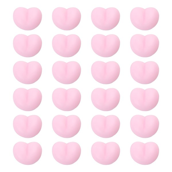 24PCS Cute Miniature Soft Squeeze Peach Toy Funny Novelty Squishies, Animal Peach Ball Squishy, Tiny Stress Reliever & Tricky Sticker Gifts for Adults in Party Favors, Birthday, Stress Relief