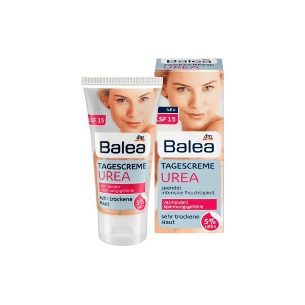 Balea Day Care Urea Face Day Cream, 50 ml - German product