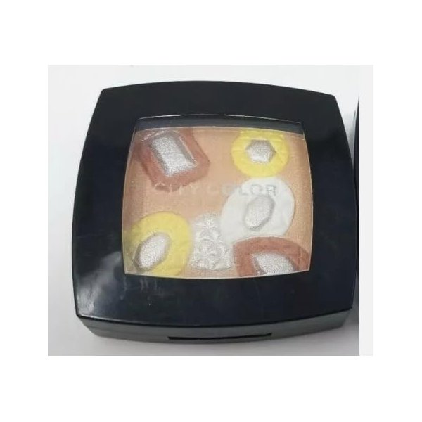 Generic City Color Mosaic Gem Eye Shadow Palette, Orange and Yellow, 0.21 Ounce (Pack of 1), Orange/Yellow