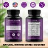 HerbaMe Advanced Immune System Booster 15 in 1 with Elderberry, Quercetin, Zinc, Vitamin D, 90 Capsules, Support Natural Wellness, Immunity Boost Supplement with Selenium and Vitamin C Antioxidants
