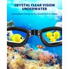 Aegend Swim Goggles, 2 Pack UV Protection,Adjustable,Anti Fog Swimming Goggles No Leaking Adult Men Women Youth, Aqua & Bright Sliver