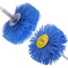 Mixiflor 7 Pack Abrasive Nylon Wheel Brush for Drill with 1/4" Shank, (80 120 180 240 320 400 600 )Grits, Nylon Abrasive Wheel Perfect for Removal of Rust/Corrosion/Paint
