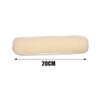 VASANA 3PCS 20cm Hair Bun Maker Donut Hair Foam Ring Shaper with Elastic Rope Doughnut Shapers Hair Donut Bun Maker Accessory (3 colors)