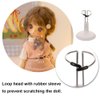 BAIWANLCH 6 Pcs Doll Stands Sturdy Doll Display Holder Adjustable Action Figure Stand for DIY Doll Stand Model Display