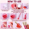 Lip Gloss Kit JCOOS Lip Gloss Making Kit, Diy Lip Gloss Making Kit Make Your Own Lip Gloss Making Supplies, Shimmery Lip Gloss Base Empty Lip Gloss Tubes Jojoba Oil, Women Teen Girl Gifts Trendy Stuff