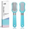 ZMOI Premium Foot File – 2-in-1 Callus Remover for Feet with Dead Skin Storage – for Dry, Cracked Heels, Hard Skin – High-Grade Stainless Steel Foot Scraper - 1 Count