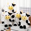 Wettarn 4 Pcs Cows Stuffed Animal Bulk 9.8'' Cow Plush Toy Cows Dolls Cute Soft Cuddly Cow Christmas Birthday Gifts Cow Party Decor Plush Toy Set for Kids Girls Boys(Cow)