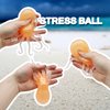 ZTATU Octopus Stress Balls for Kids Squishy Fidget Toys (1PCS) Sensory Toys Squishy Balls for Kids, Sea Animals Stress Ball Party Favors, Stress Relief Toy Easter Basket Stuffers