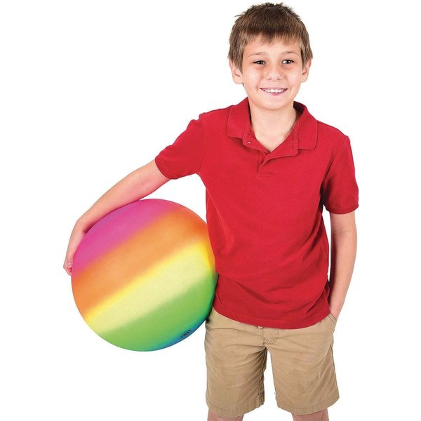 US Toy (GS832) One Rainbow Playground Ball 18 Inches