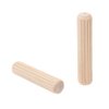 100 Pack 5/16" x 1-1/2" Wood Dowel Pins Straight Grooved Pins for Furniture Door and Dowel jig (5/16 in)