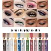 Linble Jumbo Glitter Eyeliner Pencils - 12 Metallic Colors Eyeliners & Eyeshadow Pencil Set, Natural Long Lasting Hypoallergenic Eye Makeup