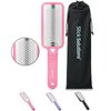 Slick- Foot File Callus Remover, Pink, Foot Scraper for Dead Skin, Foot Scrubber, Foot Rasp, Heel Scraper, Foot Grater for Dead Skin, Callus Remover for Feet, Foot File, Foot Callus Remover