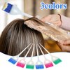 TIESOME 3 Pieces Hair Dye Brush Set, Precision Applicator Brush Coloring and Styling Tint Applicator for Home and Professional Use Hair Salon Tools