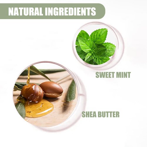 Lip Butter Balm, Nourishing Glossy Lip Balm, Moisturizing Lip Care Long-lasting,Gentle Exfoliation Non-greasy and Easy to Absorb,Moisturizing Hydration Fade Lip Lines Lip Care Balm Christmas Gifts
