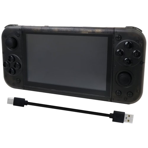 WELURE 5 inch Display Retro Handheld Game Console Support 4-Direction Buttons and Dual 3D 360° Joystick Accurate and Non Drifting, 64 GB, 15000+ Video Game, Fit for RG50XX Model