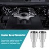 X AUTOHAUX Heater Hose Connector for Cadillac Escalade for Chevrolet Avalanche Silverado Suburban Tahoe for GMC Sierra Yukon Replace No.15032062/15151875