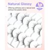 Wispy Eyelashes Natural Lashes Natural Eyelashes Fake Lashes Natural False Eyelashes Strip Lashes Wispy Lashes Flared-01