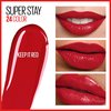 MAYBELLINE Super Stay 24, 2-Step Liquid Lipstick Makeup, Long Lasting Highly Pigmented Color with Moisturizing Balm, Keep It Red, Red, 1 Count