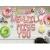 26 PCS We will Miss You Balloons Donut Forget Us Party Decoration Going Away Decor Farewell Decor Career Change Bachelorette Retirement Party Decorations Supplies