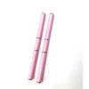 2 Pack of Polygel Brush and Picker Dual-Ended 2 IN 1 Design Stainless Steel Gel Nail Brush Polygel Slice Tool for PolyGel UV Gel Acrylic Nails Extension Quick Building Gel(Light Pink)
