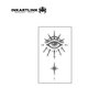 INKARTLINK Semi Permanent Tattoos, 3 Sheets of Small Temporary Tattoos, Adult Art Designs, Party Favors, Waterproof, Realistic, No Adhesive, No Reflective, Lasts 1-2 Weeks (Eye)