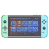 Cawevon Powkiddy X70 HD Retro Handheld Game Console 7 inch Joystick FC Arcade Simulator Two-Player Battle (64G, Green)
