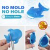 LotFancy Bath Toys for Kids Ages 1-3, Mold Free Baby Bath Toys for Toddlers 2-4, 8PCS No Holes Ocean Sea Animal Bathtub Toys, Soft Bath Tub Toys