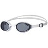Arena Unisex Adult Air-Soft Anti-Fog Swim Goggles for Men and Women Recreational Swimming Superior Comfort Air Seals Technology, Smoked/White