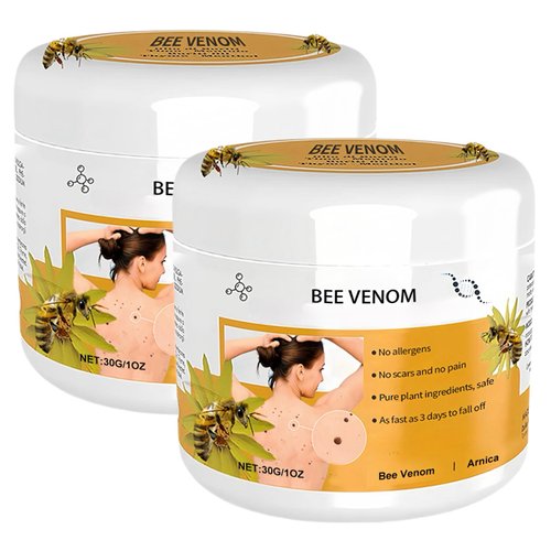 (2PCS)Bee Venom Cream, 2024 New Bee Venom Repair Cream, Bee Venom Cream for Women All Skin