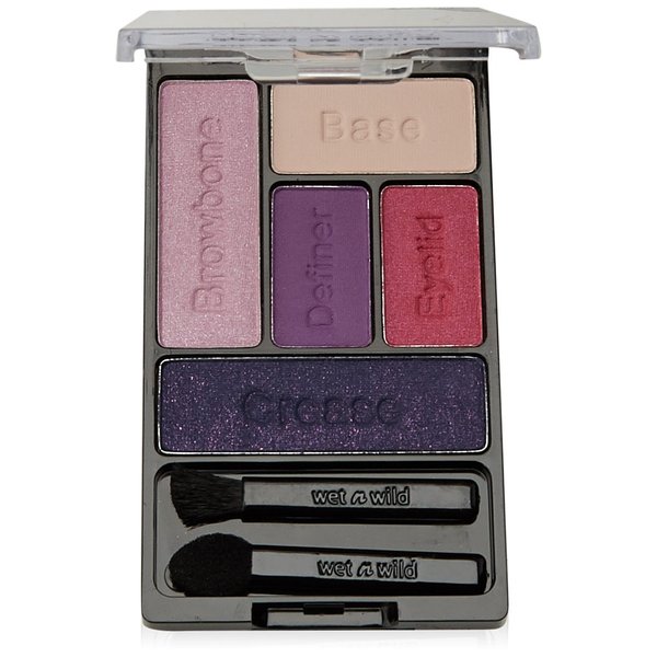 Wnw Eyeshdw C393a Palte F Size .21 O Wet & Wild Color Icon Eye Shadow Palette C393a Floral Values .21 Oz Carded