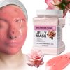 KERUILA Bulgarian Rose Jelly Masks For Facials Professional, Rose Masks Powder Facial Mask, Hydrojelly Jelly Gel Face Mask For Peel Off, Smooth & Hydrating Mask for Face Skin Care Of Home Spa