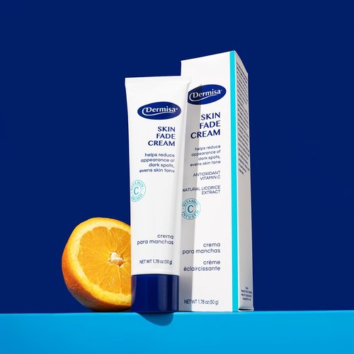 Dermisa Skin Fade Cream with Vitamin C | Helps Reduce Dark Spots and Age Spots | All Skin Types | 1.78 OZ | Pack of 1