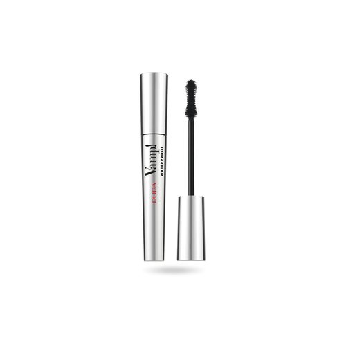 Pupa Milano Vamp! Waterproof Mascara - Add Extreme Volume and Length to Lashes - Serum-Infused Formula Promotes Thicker Lash Appearance - Smudge, Clump, and Water Resistant - 001 Extra Black - 0.3 oz