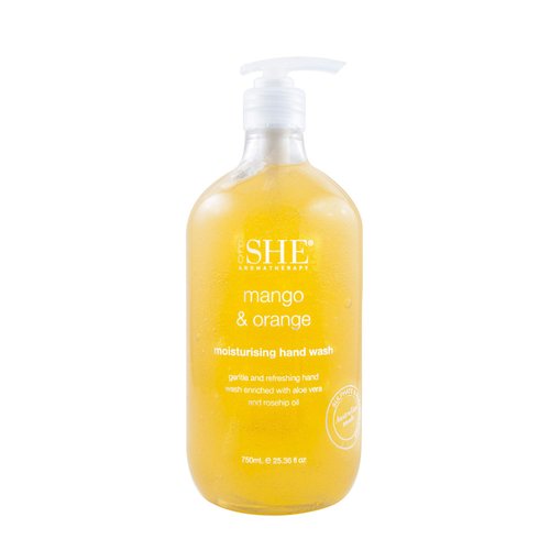Om She Aromatherapy Moisturising Hand Wash - Mango & Orange