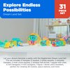 Magformers Dream Land 31-Piece Set | Magnetic Tiles Building Blocks, Educational Kit, STEM Toy Set | Magnetic Building Tiles for Kids to Develop Problem-Solving Abilities and Shape Recognition