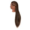RYHAIR 30 Inch 20% Real Human Hair Mannequin Head Cosmetology Manikin Manican Doll Practice Head with Stand for Training Styling Braiding Curling Cutting Display