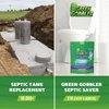 Green Gobbler Septic Tank Treatment Packets, 12 Month Supply - Natural Bacteria to Prevent Costly Septic Issues, Back-Ups, Foul Odor