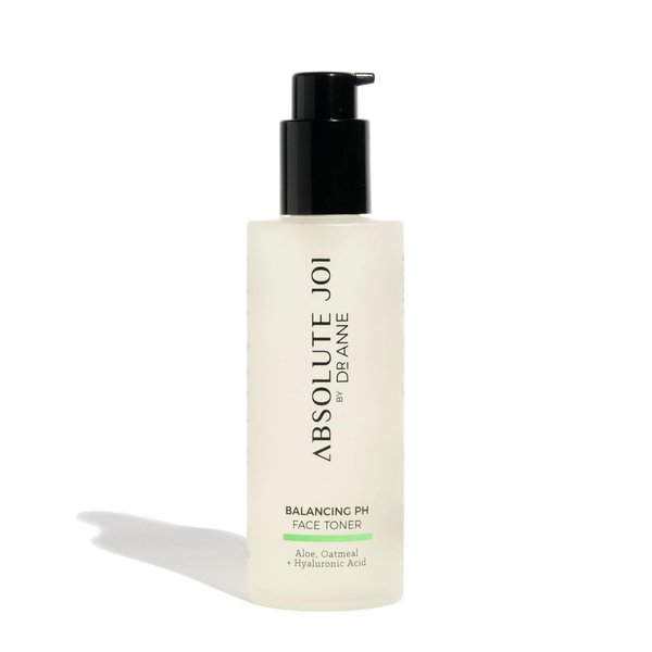 AbsoluteJOI Balancing pH Face Toner, Alcohol-Free Hydrating Toner with Aloe Vera, Oat, & Hyaluronic Acid - Fragrance-Free Skincare for Sensitive Skin | 200ml Bottle