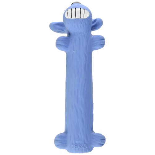 Multipet Original Loofa Dog Latex Ruff 6" Dog Toy, Assorted Colors for small breeds.