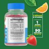 Lifeable Sugar Free B Complex with Vitamin C for Kids – Great Tasting Natural Flavor Gummy Supplement – with Niacin, Vitamin C, Pantothenic Acid, B6, Folate, Biotin, B12 – Energy Support – 90 Gummies