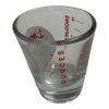 Diamond Visions 1 oz. Clear Glass Measuring Shot Glass