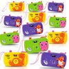 Kids Camera Toy Set with Images in Viewfinder (12PCs) Pretend Play for Toddlers/Kids, Great for Birthday Party Favors for Kids 3-5, Goody Bags Birthday Gifts, Toddler Party Favors, Goody Bag Stuffers