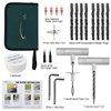 BETOOLL Tire Repair Kit, Tire Plug Kit with Plugs for Car, Motorcycle, Jeep, RV, ATV, SUV, Truck, Trailer, Tractor, Lawn Mower, Set of 44