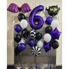 Purple Number Balloon 40 Inch, 0 Number Balloons, 10 20 30 40 50 Numbers Balloon Birthday Decorations, Purple Party Supplies for Girls Women Adults