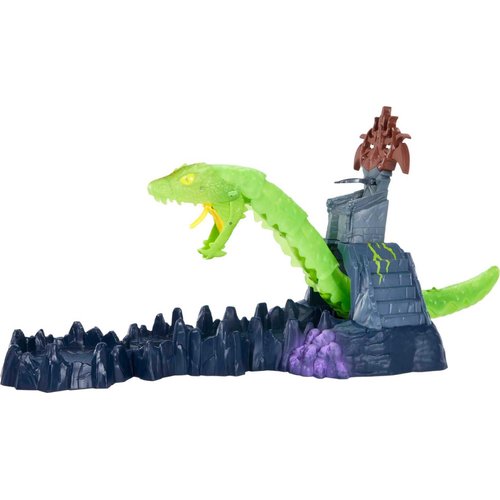 Masters of the Universe He-Man and The Chaos Snake Attack Playset, Skeletor Fortress with 2 Action Figures (He-Man & Skeletor), Gift for Adult Collectors & Motu Fans Ages 4 Years & Older