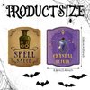 80 Pcs Creepy Halloween Animal Apothecary Bottle Labels Stickers Medicine Bottle Label Laminated Ready to Use for Party Decoration Party Gifts and Photo Props (Cool)