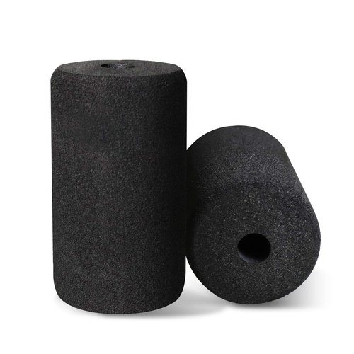 CAP Barbell PU/Foam Roller, PU/Foam Foot Pads, Roller Pad for Leg Extension, Weight Bench, PEC Deck Pads Replacement Parts for Exercise Machine, Multiple Size Available, Sold by Pair