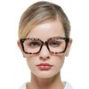 MARE AZZURO Reading Glasses Women Stylish Readers 0 100 125 150 175 200 225 250 275 300 350 400 500 600 (Demi 1.25)