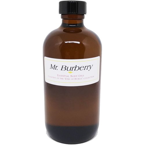 Mr. Barnberry - Type For Men Scented Body Oil Fragrance [Regular Cap - Blue - 8 oz.] - ID#36281