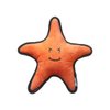 Beco Starfish Friend Soft Squeaker Dog Toy Made with Recycled Materials, Double Stitched & Layered, Medium for All Dog & Puppy Sizes